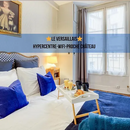 * Le Versaillais*2 Min A Pied Du Chateau Versailles Exterior photo