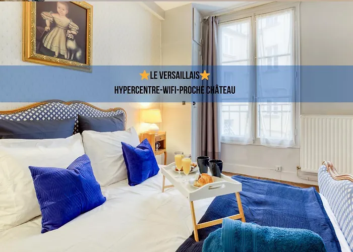 * Le Versaillais*2 Min A Pied Du Chateau